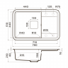 Кухонная мойка Omoikiri Tasogare 78-SA Artgranit/бежевый, 4993751