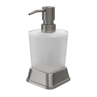 Дозатор для жидкого мыла Wasserkraft Amper K-5499NICKEL