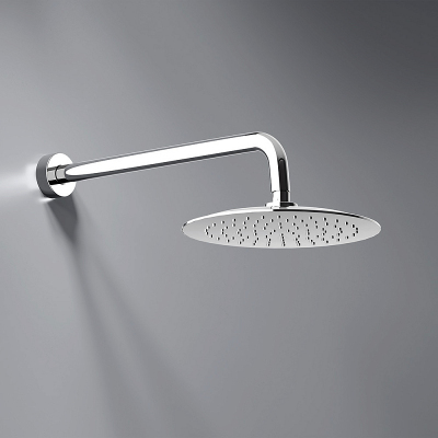 Встраиваемая душевая система Damixa Scandinavian Pure 936520000 хром: тропический верхний душ, ручной душ