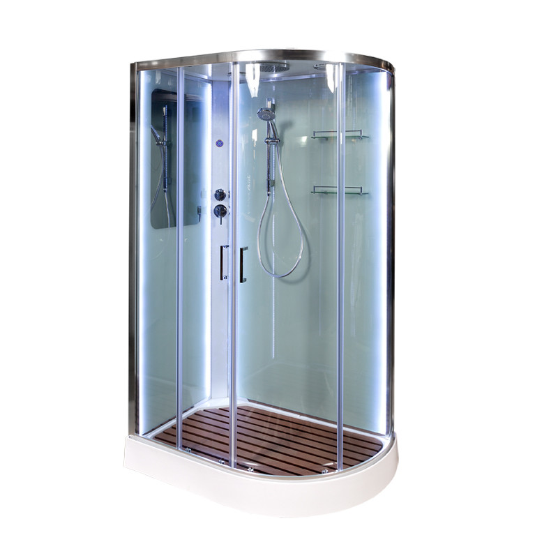 Душевая кабина DTO A 102 L LED с кнопкой (120x80)