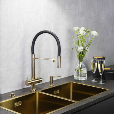 Сменный гибкий шланг для смесителя Kanto Omoikiri OT-01-GR         , 4996038