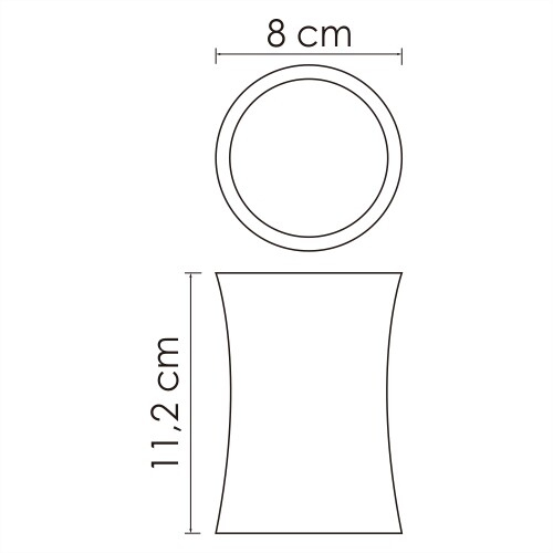 Стакан для зубных щеток Wasserkraft Salm K-7628