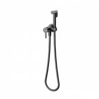 Гигиенический душ SANCOS Etna, с внутренней частью, со смесителем, черный матовый, SC9033MB