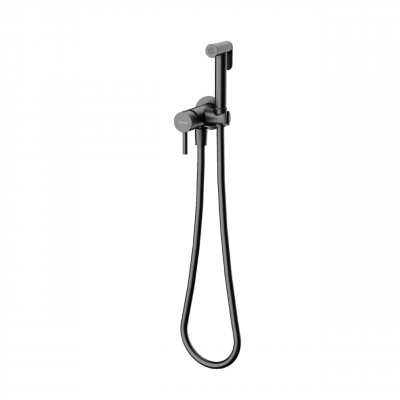 Гигиенический душ SANCOS Etna, с внутренней частью, со смесителем, черный матовый, SC9033MB