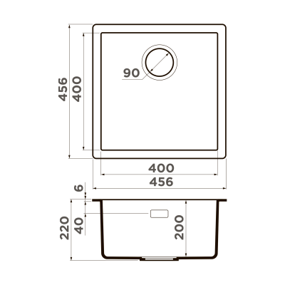 Кухонная мойка Omoikiri Yamakawa 45T-Integra-GR Tetogranit/leningrad grey, 4997254