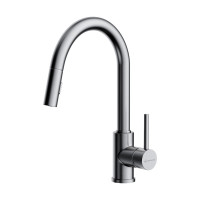 Смеситель для кухни Omoikiri Shinagawa-SB-BN латунь/нержавеющая сталь, 4994459