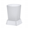Стакан для зубных щеток Wasserkraft Amper K-5428WHITE