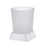 Стакан для зубных щеток Wasserkraft Amper K-5428WHITE