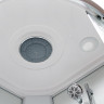 Душевая кабина DTO EM 2790 LED с гидромассажем (90x90)