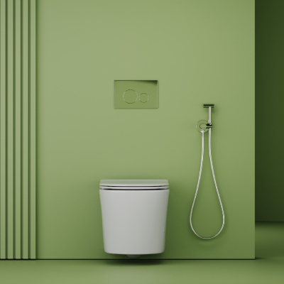 Гигиенический душ SANCOS Start со смесителем, цвет хром глянцевый, SC1001CH