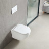 Унитаз подвесной Tornado Bien VT1-51T, цвет белый, ультратонкое soft-close сиденье