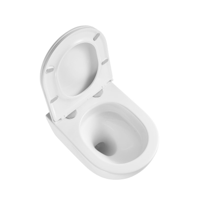 Унитаз подвесной Tornado Bien VT1-51T, цвет белый, ультратонкое soft-close сиденье