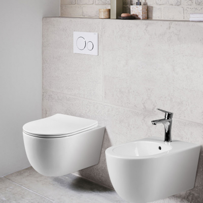 Биде подвесное Evo VB1-34S, цвет белый