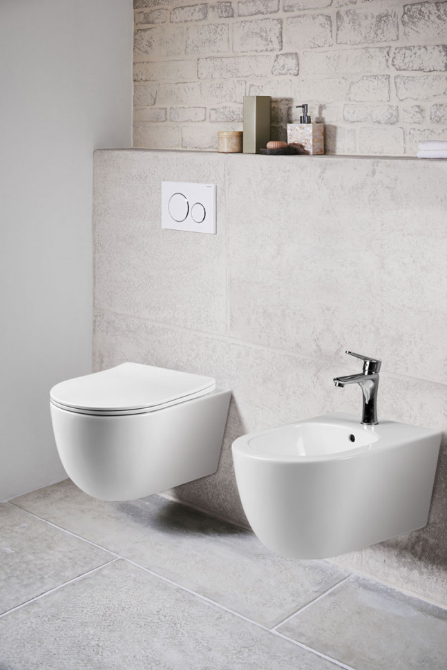 Биде подвесное Evo VB1-34S, цвет белый