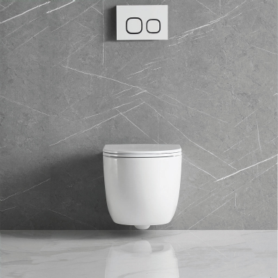 Унитаз подвесной Tornado Globo VT1-52T цвет белый, ультратонкое soft-close сиденье