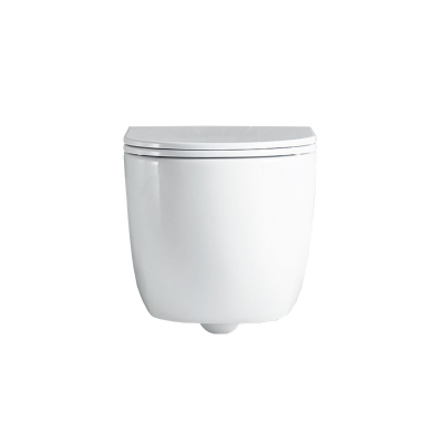 Унитаз подвесной Tornado Globo VT1-52T цвет белый, ультратонкое soft-close сиденье