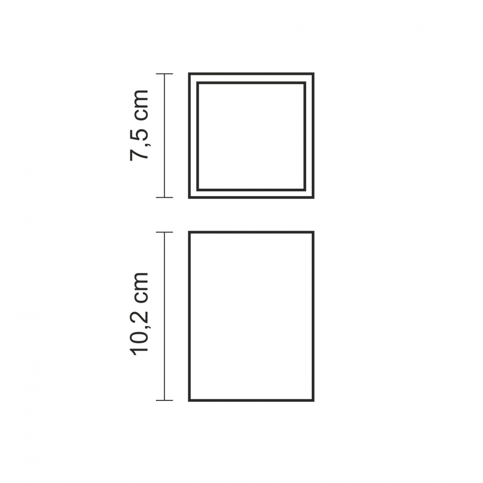 Стакан для зубных щеток Wasserkraft Schunter K-88228