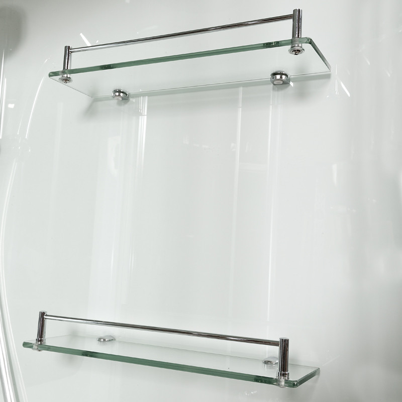 Душевая кабина DTO A 102 R LED с кнопкой и гидромассажем (120x80)