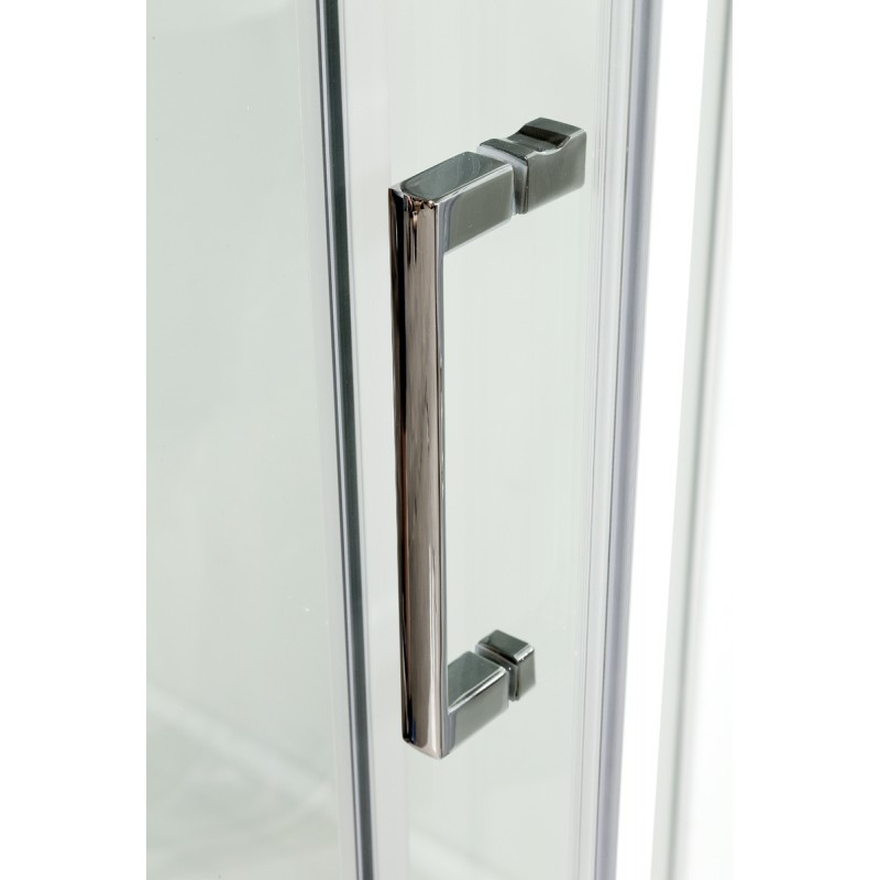 Душевая кабина DTO A 102 R LED с кнопкой и гидромассажем (120x80)